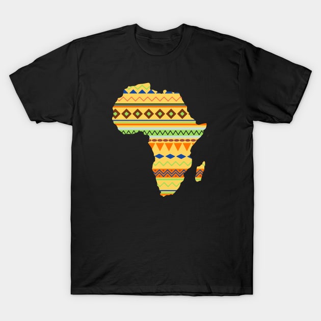 Africa T-Shirt by Lamink